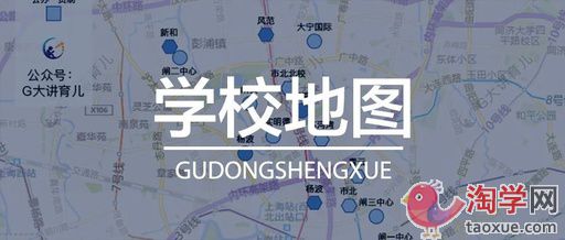 上海各区域头部小学初中全地图