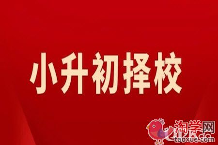 小升初择校没能去到心仪学校怎么办
