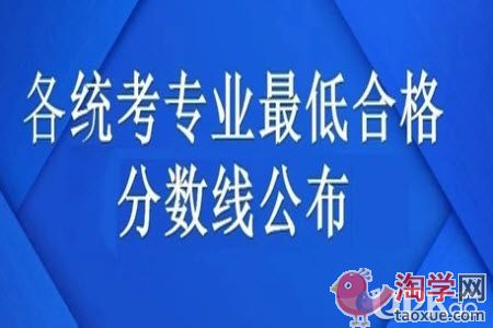 2021年贵州省艺考统考合格线是多少（最新）